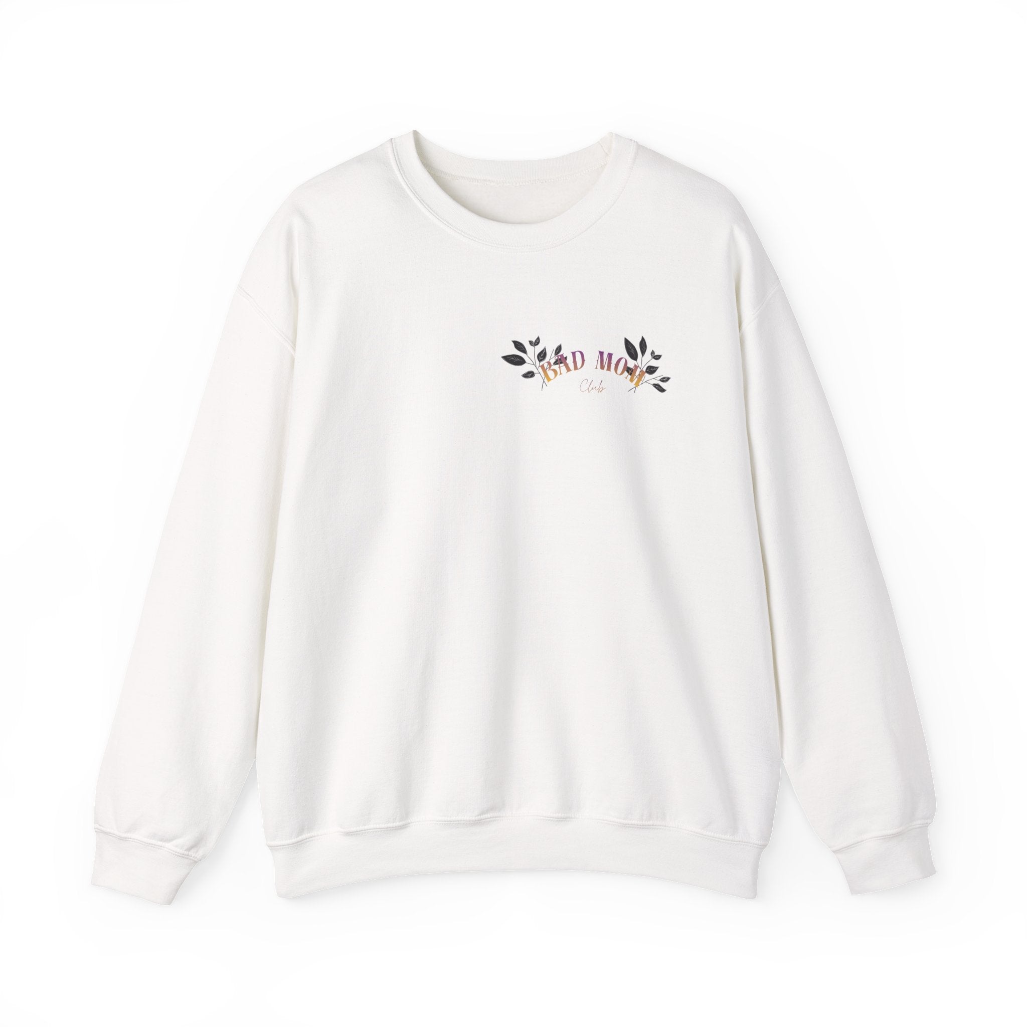 Mushroom Crewneck Sweatshirt — "Let's Go Shrooming" Floral Graphic