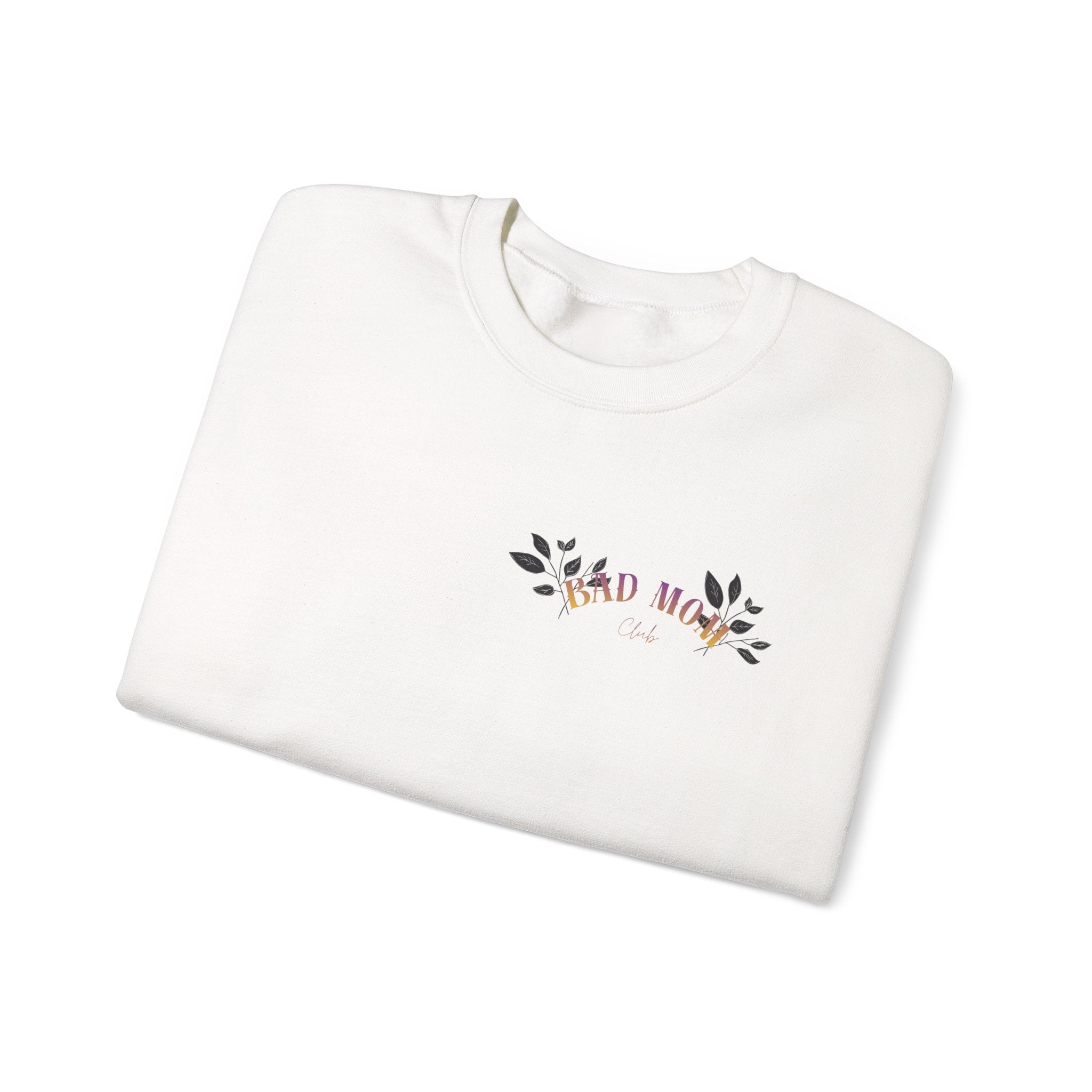Mushroom Crewneck Sweatshirt — "Let's Go Shrooming" Floral Graphic