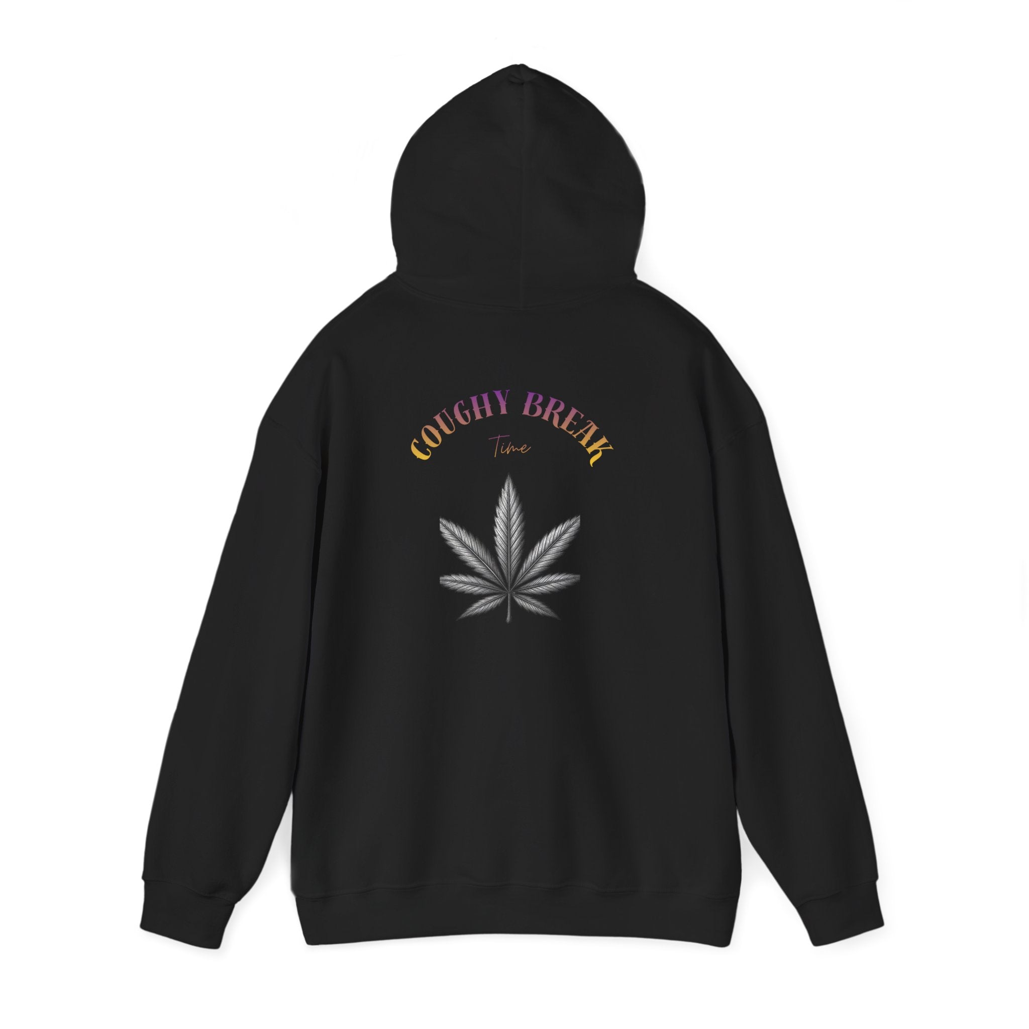 Cannabis Leaf Hoodie – “Cool & Calm” Graphic Pullover