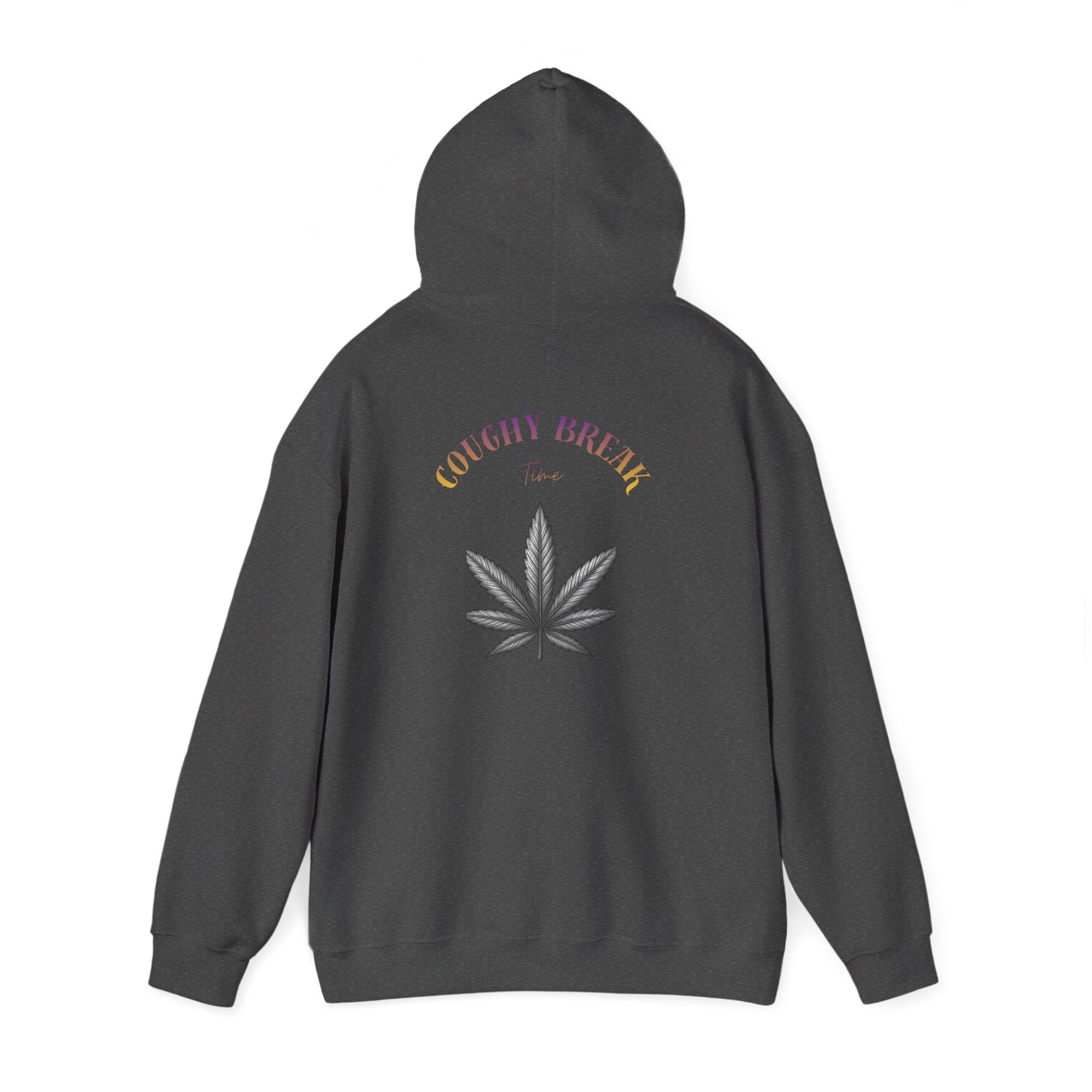 Cannabis Leaf Hoodie – “Cool & Calm” Graphic Pullover