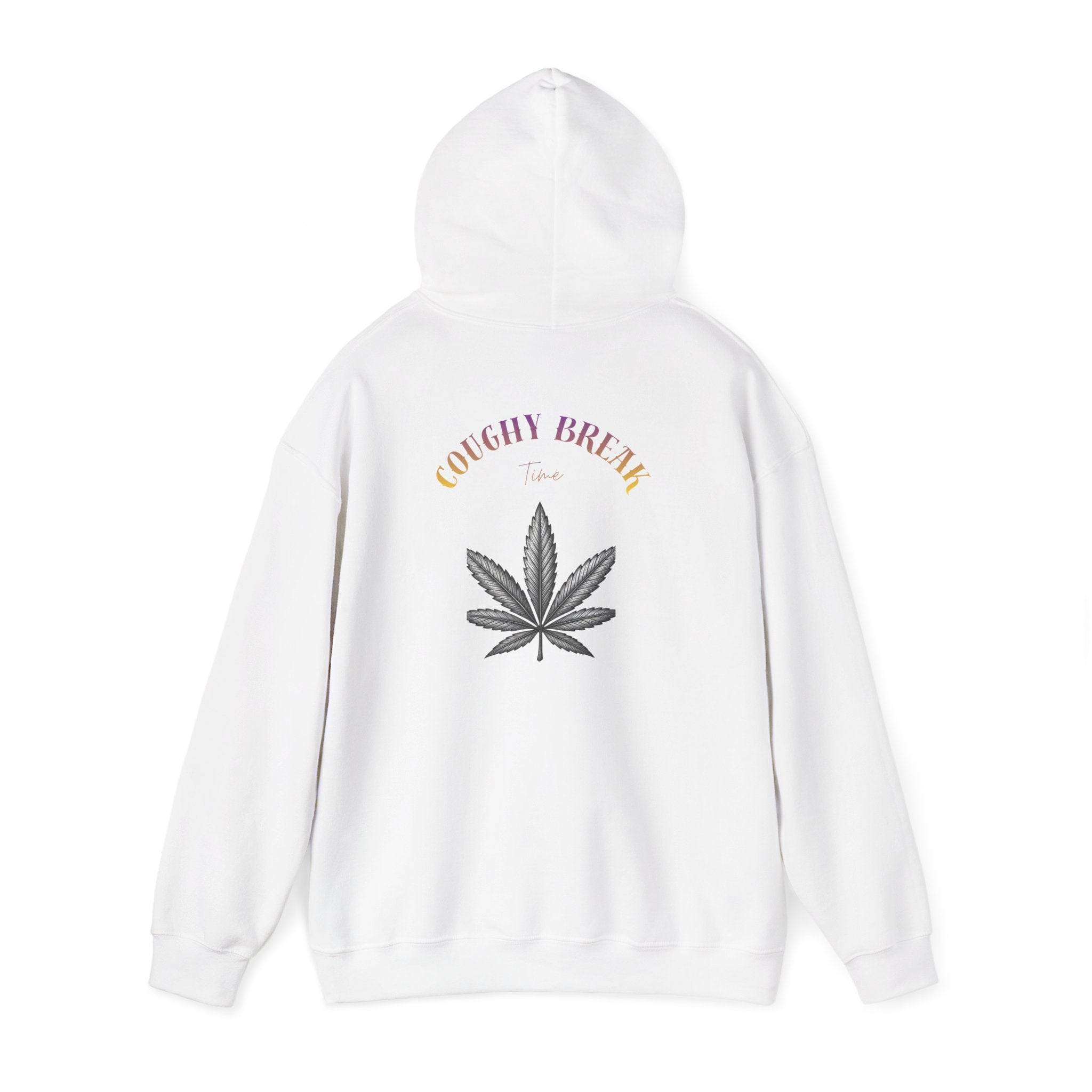 Cannabis Leaf Hoodie – “Cool & Calm” Graphic Pullover