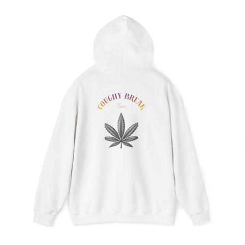 Cannabis Leaf Hoodie – “Cool & Calm” Graphic Pullover