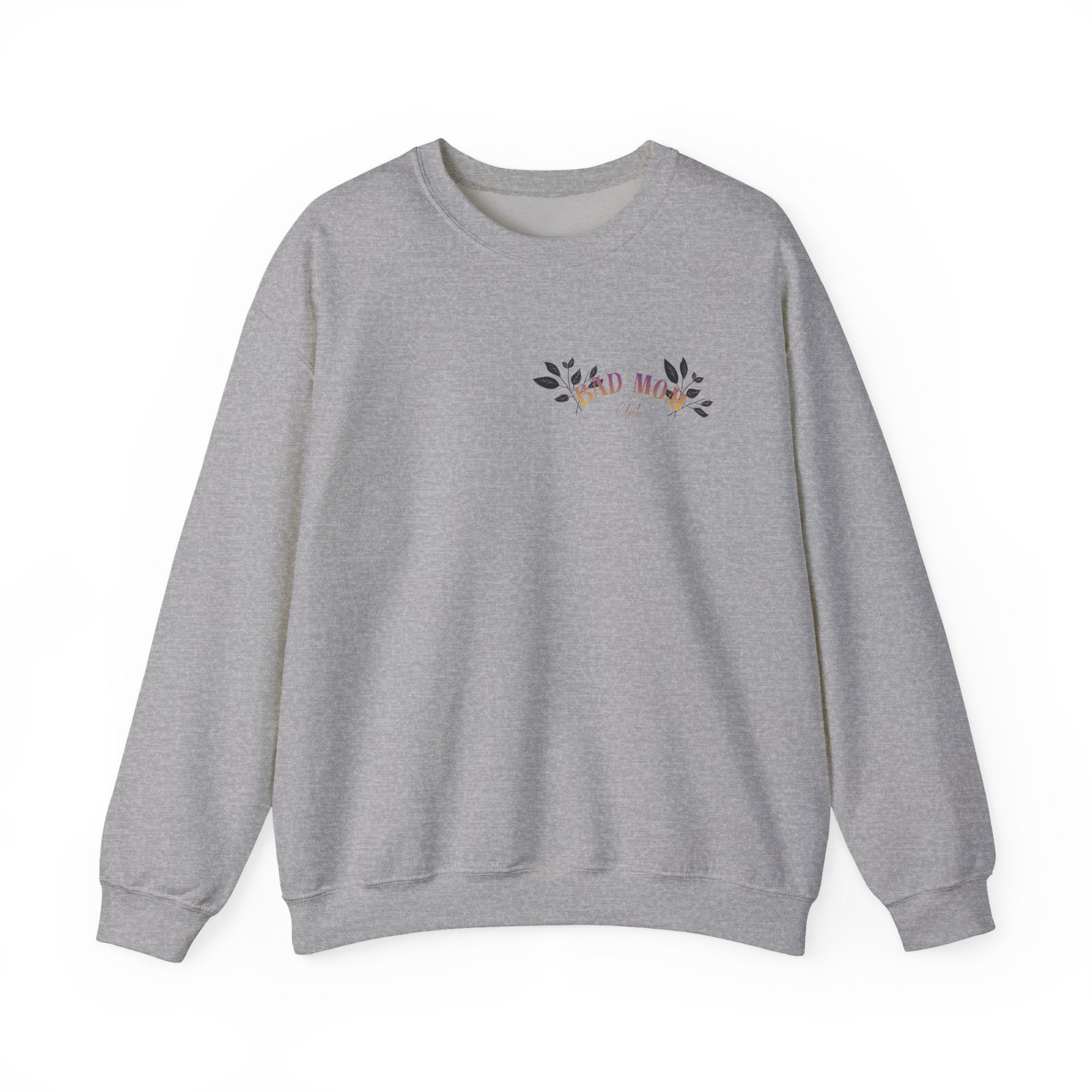 Mushroom Crewneck Sweatshirt — "Let's Go Shrooming" Floral Graphic